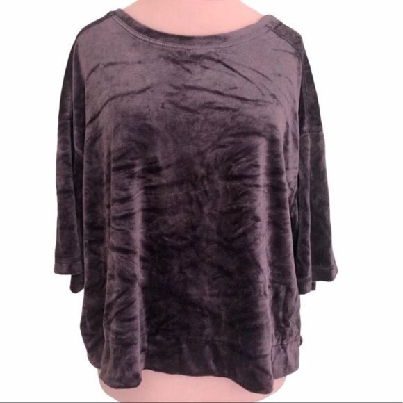 Free People We the Free Valerie Velvet Top Size XS EUC - Picture 3 of 11